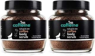 mcaffeine Exfoliating Coffee Body Scrub For Soft-Smooth Skin&Tan Removal|Unisex Body Scrub|De-Tan Bathing Scrub With Coconut Oil,Removes Dirt&Dead Skin|All Skin Types-Combo Saver Pack Of 2(200Gm)