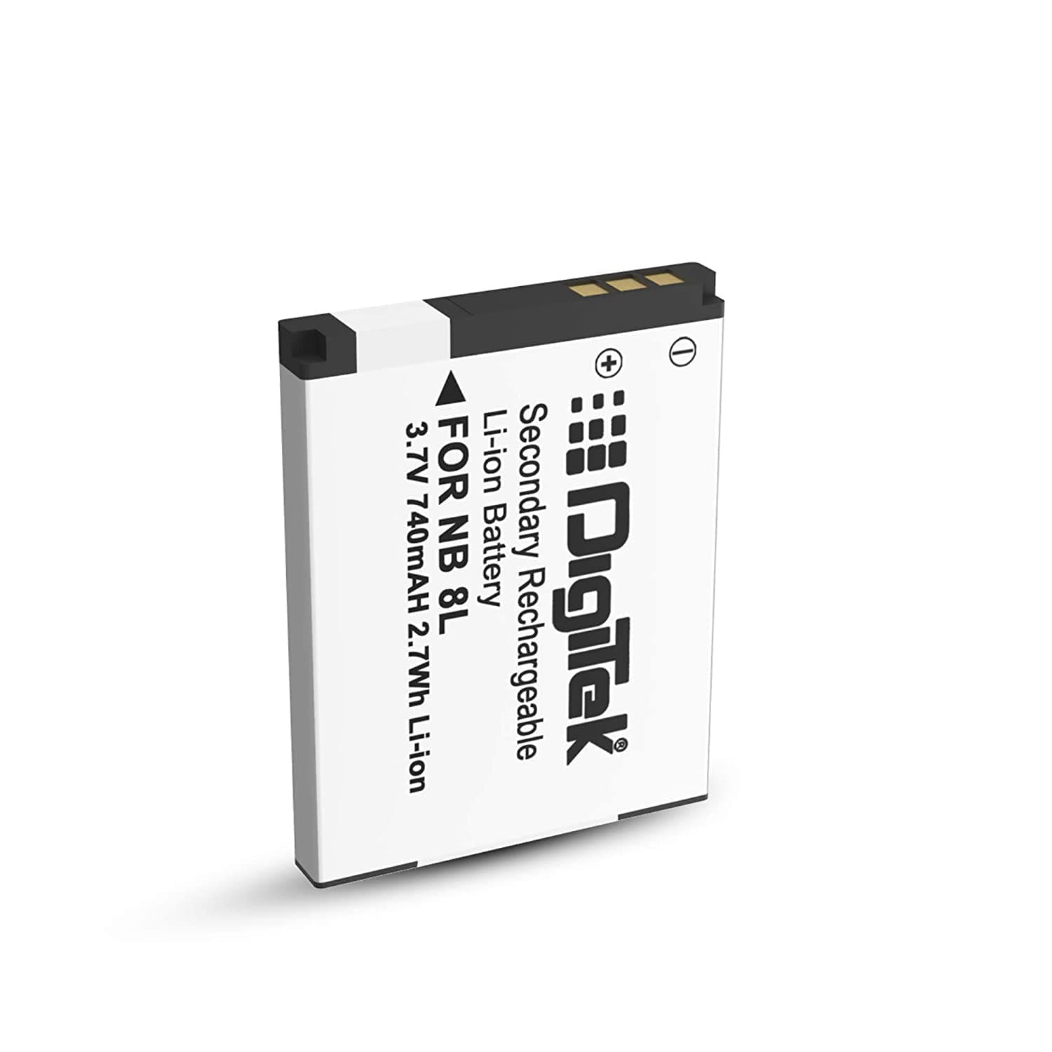 DIGITEK® (NB 8L) Lithium-ion Rechargeable Battery for DSLR Camera, Compatibility - Powershot A2200IS, A3300IS, A3100IS, A3000IS, A3200IS, CB2LA