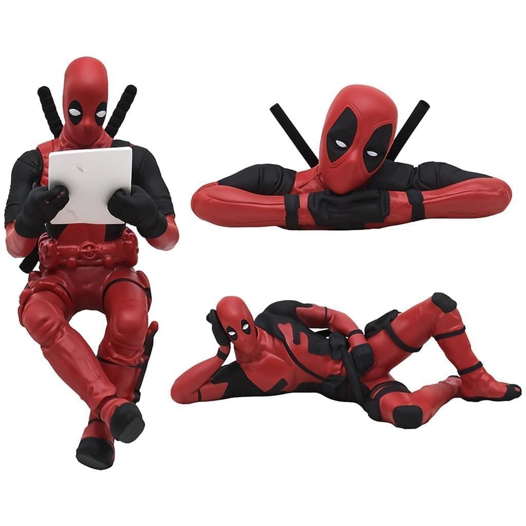 Superhero Action Figure Set of 3 for Car Dashboard & Desk Decor | Set of 3 superhero-inspired display figures.