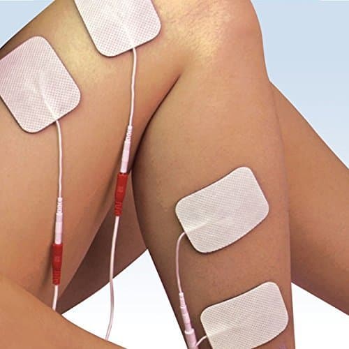 PHYSIOTREX® Physio Solutions Physiotherapy Equipments Self Adhesive Electrode Pads (White)