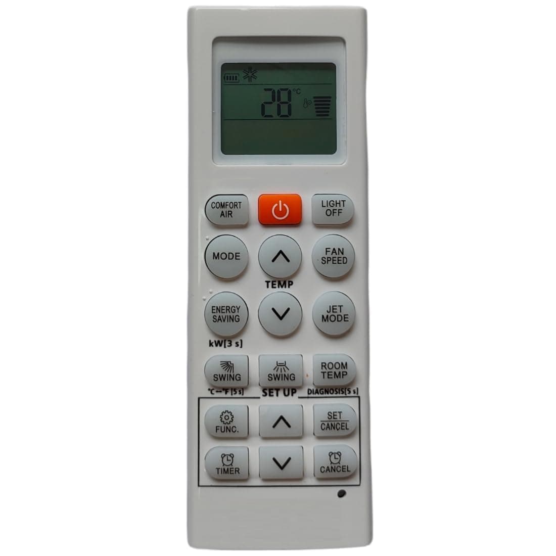 Remote Control Compatible with Lg Split/Window Ac (Match with Old Remote Only Same Remote Will Work)