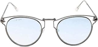 Fastrack Silver Bugeye *380-390 UV protected Sunglasses for Women