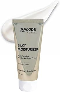 recode Silky 2 in 1 Moisturizer Cum Primer 60 G|Primer and Moisturizer for Face|Lightweight,Long Lasting,Hydrating|All Skin Types|Makeup Base|Pore Minimizer|Pack of 1