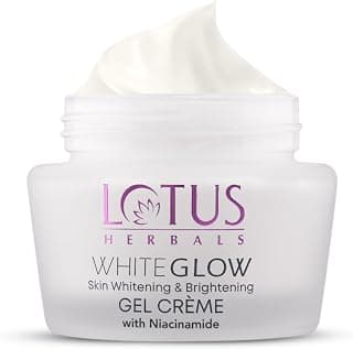 Lotus Herbals WhiteGlow Skin Whitening And Brightening Gel Cream| Hydrates, Removes Dark Spots And Tanning, Gives Radiant Glow | With Niacinamide | Face Cream For Men And Women| All Skin Types | 40g