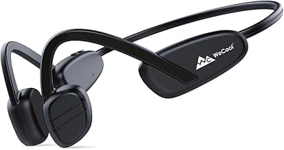 WeCool Moonwalk M2 Bone Conduction Headphones, V5.3 Bluetooth Earphones with IPX6 Sweat & Splash Resistance, Open Ear Headphones for Ear Health & Comfort, Ideal for Sports, Running, Climbing, Cycling