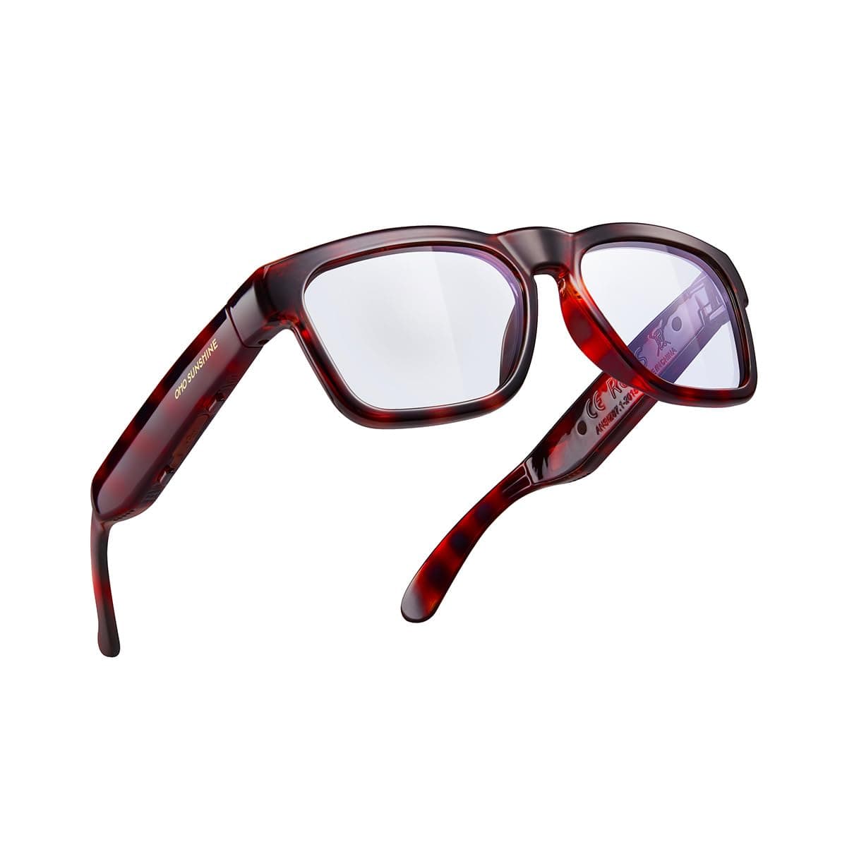 OhO sunshine AI Smart Glasses for Men & Women, Bluetooth Smart Sunglasses with Open Ear Audio & ChatGPT Real-Time Translation (165 Languages), Smart AI Glasses with 10H for Meeting Travel Daily Wear