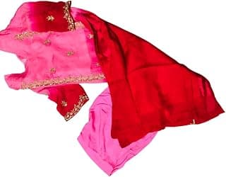 Generic Women's Pink Ombre Kurta Set