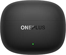 OnePlus Nord Buds 4 Pro TWS Earbuds, Upto 55dB Real-time ANC, Adaptive Mode, 12mm Titanium-Coated Driver, Spatial Audio, Upto 54hrs Playback, Dual-Device connectivity, 47ms Low Latency, Raven Black
