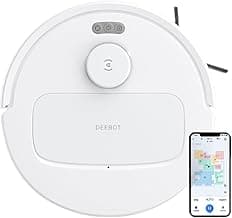 ECOVACS DEEBOT N30 White 2 in 1 Robot Vacuum Cleaner & Mop, New Launch, 10000 Pa Suction, 5200mAh Battery, Covers 3500+ Sq ft in Single Charge, Zero Tangle 2.0 Technology, Advanced TrueMapping