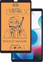 Glaxx Premium Matte Finish Screen Protector for Realme Pad Mini 8.7 inch with Easy Installation Kit (Black)