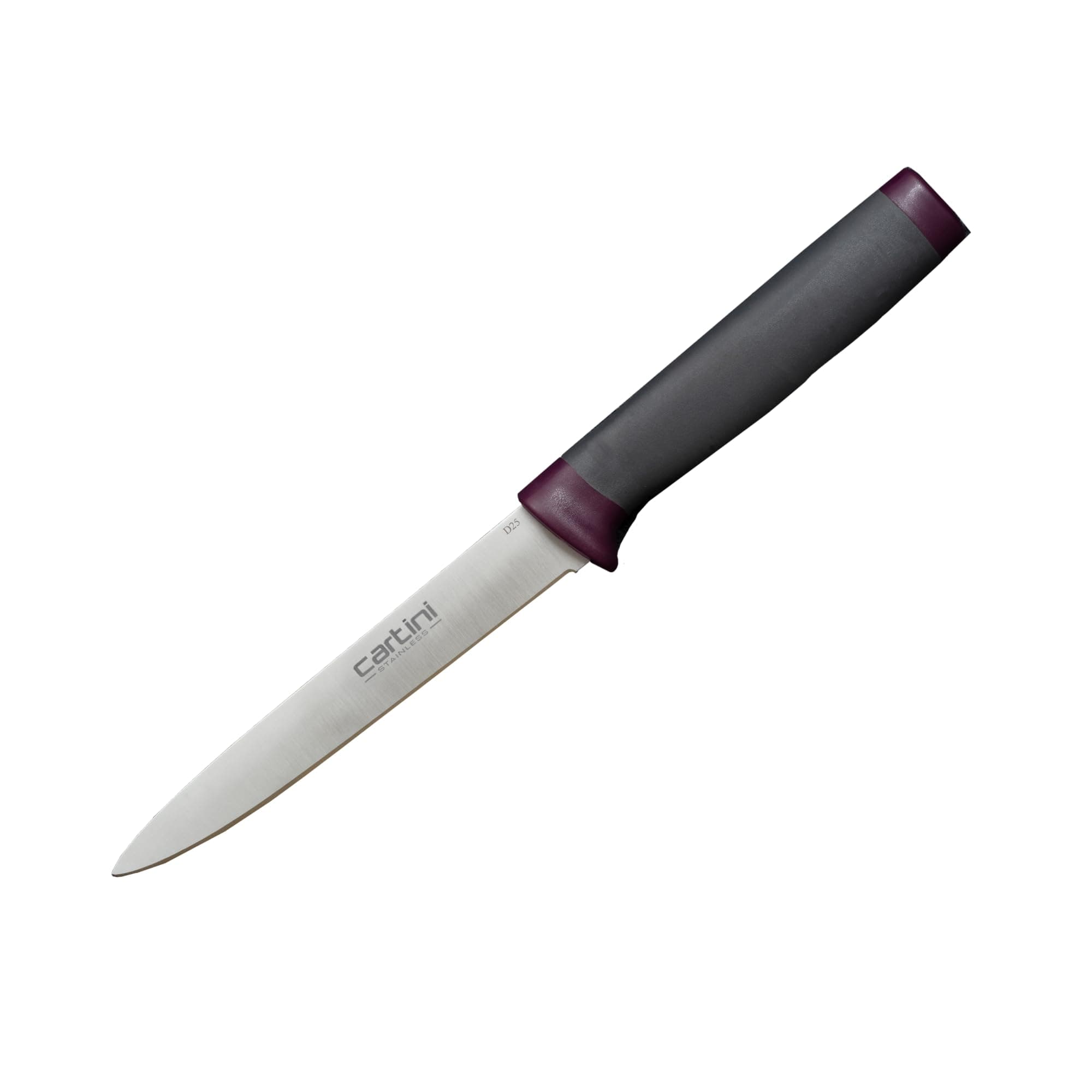 Godrej Cartini | Utility Knife (7") | for Slicing and Dicing Cake, Vegetable, Fruit, Meat | Chaku for Home, Kitchen and Professional Chef Use | SS Blade | Ergonomic Handle | 1 Year Warranty