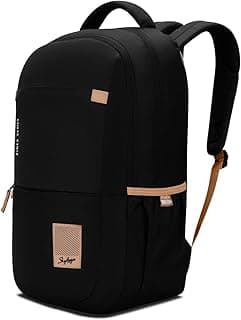 Skybags Zynex 17 Inch Laptop Compatible Professional Backpack 30L | 2 Compartments with Quick-Access Front Pocket & Rain Cover | Side Pocket | Office & Travel Backpack for Men & Women
