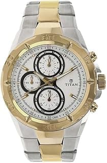 Titan Titan Regalia Chronograph Silver Dial Men's Watch-NN9308BM01/NP9308BM01