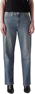 Levi's Women's 94 Mid Indigo Loose Fit Mid-Rise Jeans