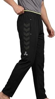 Prince Sports Men’s Chevron Pattern Track Pant | Sports, Gym & Casual Wear Lower for Men