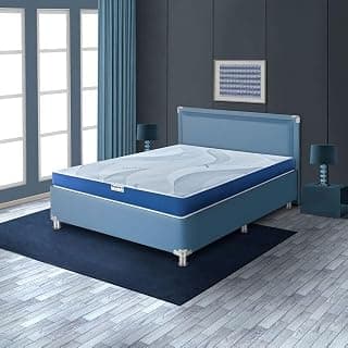 Hypnos by Peps Panorama Orthopedic Memory Foam Mattress | Zero Disturbance™ Motion Isolation |8 - Inch Bed Mattress| Anti-Microbial Fabric | 10 Year Warranty |King Size Mattress 75X72X08 Inches