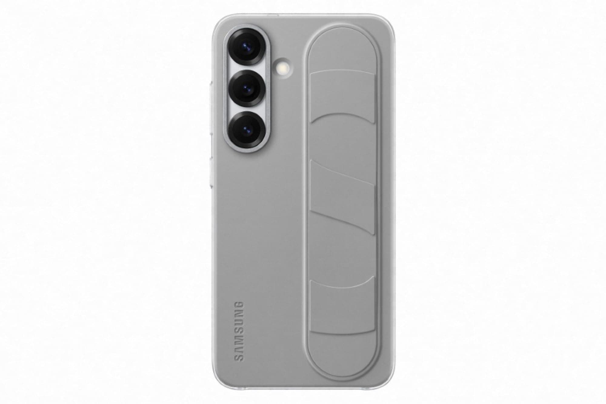 Samsung Galaxy S25 Standing Grip Case, Gray
