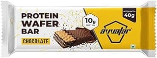 Avvatar 10g Protein Wafer Bar Chocolate Flavour, 40g Single Bar