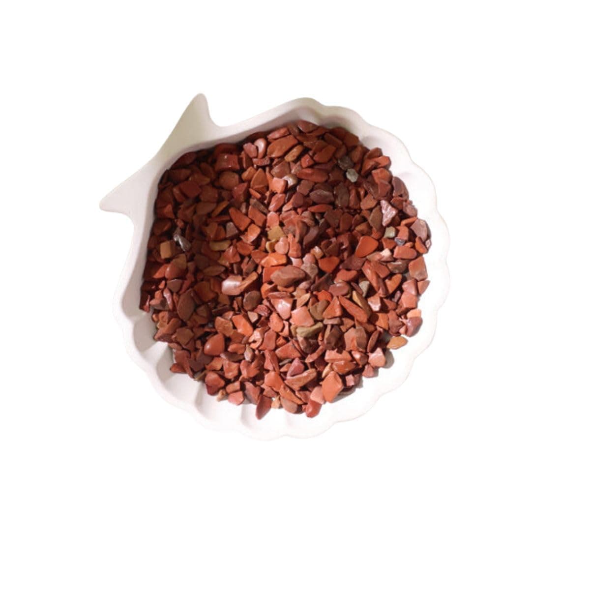 Red Jasper Chips Stone for Reiki, Meditation, Vastu (50 Gm) | Healing Gemstone for Courage & Mental Clarity | Decorative Crystals for Spiritual Home Decor | DIY Jewellery Making & Home Decoration