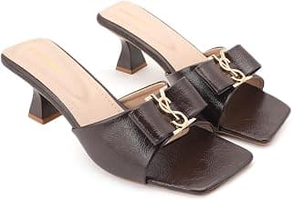 DROP BOLD SQUARE TOE KITTEN HEEL WITH ELEGANT BOW DETAIL FOR WOMEN