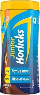 Junior Horlicks Chocolate Nutrition Drink 500g, Nutrition for Toddlers & Young kids (2-6 years) for Supporting Growth