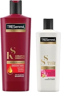 TRESemme Keratin Smooth Shampoo, 340Ml And Smooth And Shine Conditioner, 190Ml