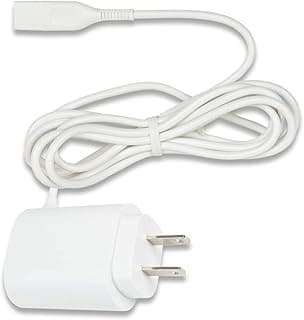 Braun Replacement Wall Charger for Silk-épil Part-No.: 81743351 - Type/Tipo 492-5214 Power Adapter Cord Shaver Charger 12V 400mA - Replacement for Braun Epilator (Type 492-5214, White)