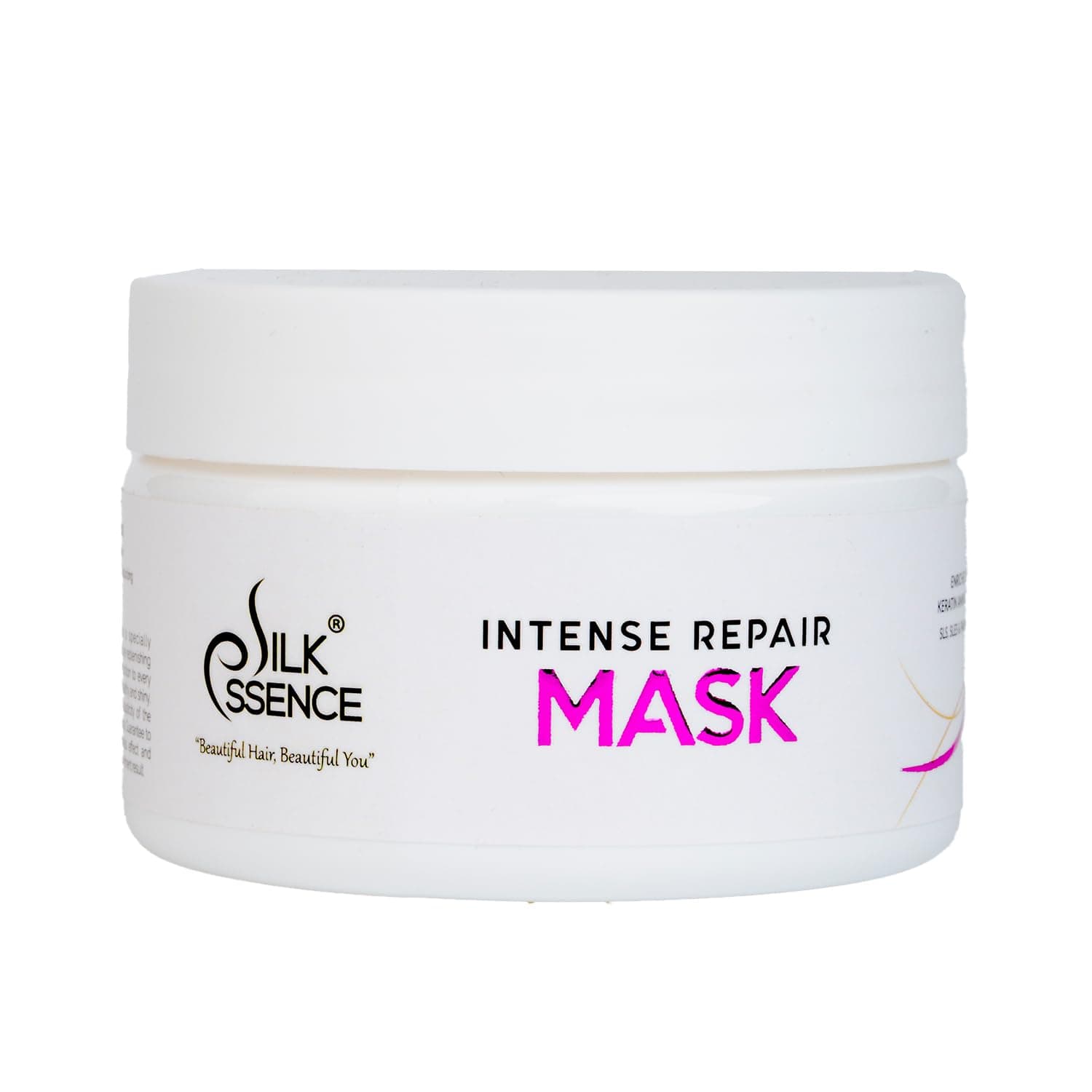 Silk Essence Intense Repair Hair Mask | Deep Moisture Formula with Amodimethicone & Cetearyl Alcohol | Repairs Damaged Hair, Frizz Control, Softness, Shine & Keratin Treatment Care | 200gm