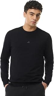Boldfit Sweatshirt for Man, Ultra Soft Warm Sweatshirts for Men, Stylish Tailored Fit Full Sleeve Mens Sweatshirts, Tshirt Style Winter Wear for Men, Winter Sweatshirt for Casual & Semi-Formal Outfits