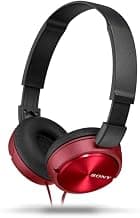 Sony ZX Series MDR-ZX310AP Headband Stereo Headset -Red