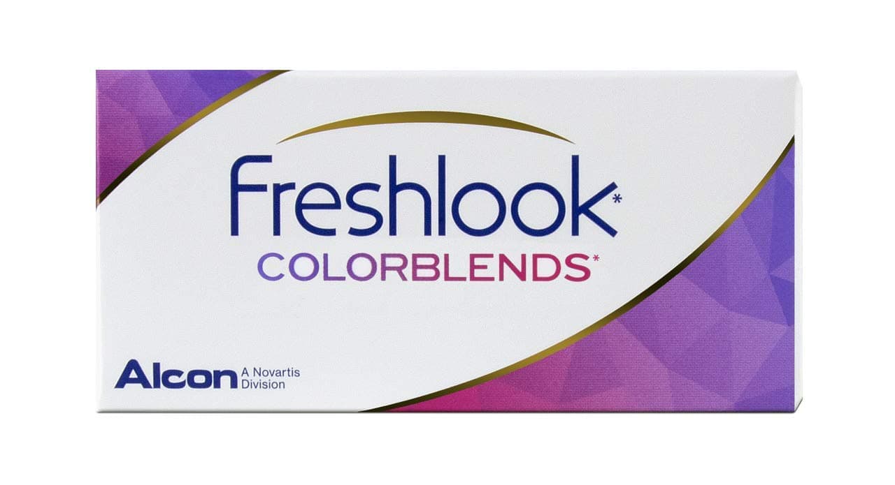 ALCON Freshlook Colorblends Gemstone Green Powerless Lens 0 Dioptres (Pack of 2)