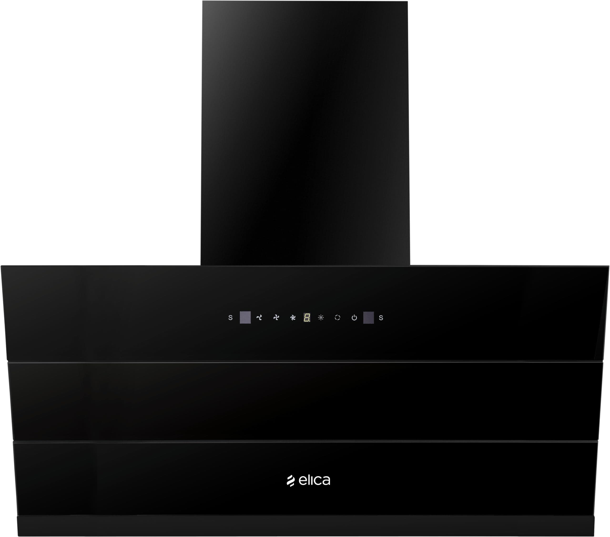 Elica 90 cm 1350 m3/hr Thermal Sensor Filterless Autoclean Angular Kitchen Chimney with 15 Years Warranty (AUTO SENSE EFL 108 HAC LTW VMS 90)