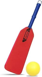 Lifelong Foam Cricket Bat & Ball Set for Kids with Easy-Grip Handle | Safe Non-Toxic | Indoor & Outdoor Play Cricket-Kit for Kids 1–4 Years | Red