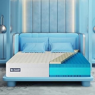 The Sleep Company SmartGRID Ortho Royale Mattress | Japanese Patented Technology with 100% Natural Latex | 5 Zone Support for Back Pain Relief | Medium Firm King Size Bed Mattress 78x72x8