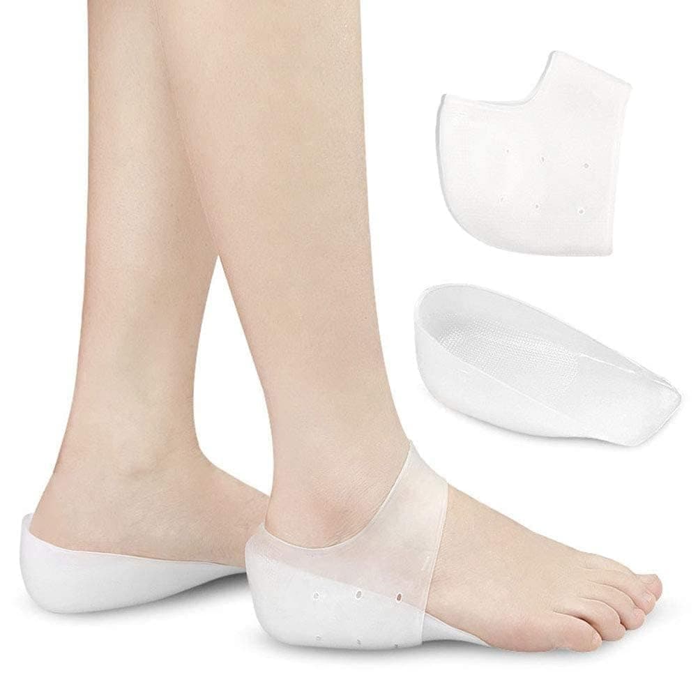HITIQA Invisible Height Increase Shoe Insoles with 3cm Air Cushion Supportive,Comfortable Heel Inserts for Unisex|Helps with Cracked Heels,Ankle Support & Foot Care (Height Increase Insoles)