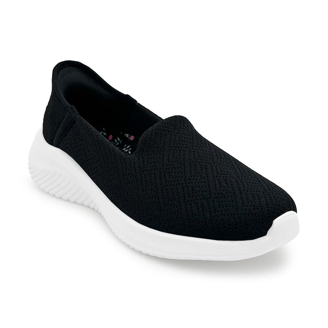 KazarMax Easy On Women's Breathable Mesh Slip-On Loafers | Quick-Dry Casual Sneakers with No-Hands Design | Lightweight Anti-Skid Sole
