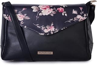 Peperone Clichy Black Sling Bag