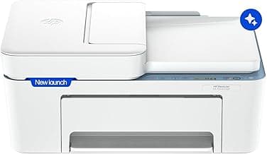 HP AI Capable Ink Advantage 4388 Dual Band WiFi (up to 10X Faster) Colour Printer Print/Scan/Copy with ADF Ideal for Home/Small Office