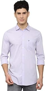 Allen Solly Men’s Slim Tailored Shirt | Fine Cotton | Cutaway Collar | Long Sleeve | Work & Weekend Ready