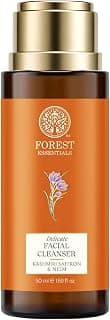 Forest Essentials Ayurvedic Purifying Face Wash with Saffron & Neem | For Normal to Oily Skin | Sulphate Free | Travel Size