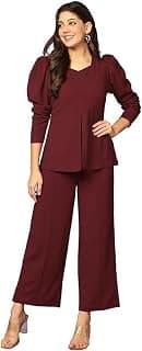 DHRUVI TRENDZ Co ord Set for Women Stylish | Dress for Woman | Trendy Summer Casual Travel Outfit | A Line Dresses for Women | Western Stylish Midi Party Dress Outfits
