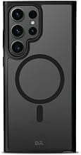 DailyObjects Case for Samsung Galaxy S23 Ultra, Drop Protection Polycarbonate Nimbus Matte Slim Shockproof Back Cover, Black