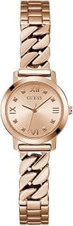 GUESS Chime Analog Watch for Women with Round Dial & Water Resistant Women's Wrist Watches