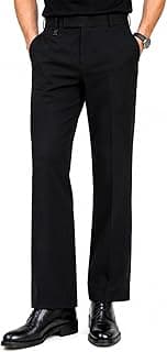 WildBattle Men's Formal Trouser Pant| Men's Bootcut Important Pant | Men Slim Fit Pants, Straight Fit Formal Trouser | Elegant Styling for Daily Use