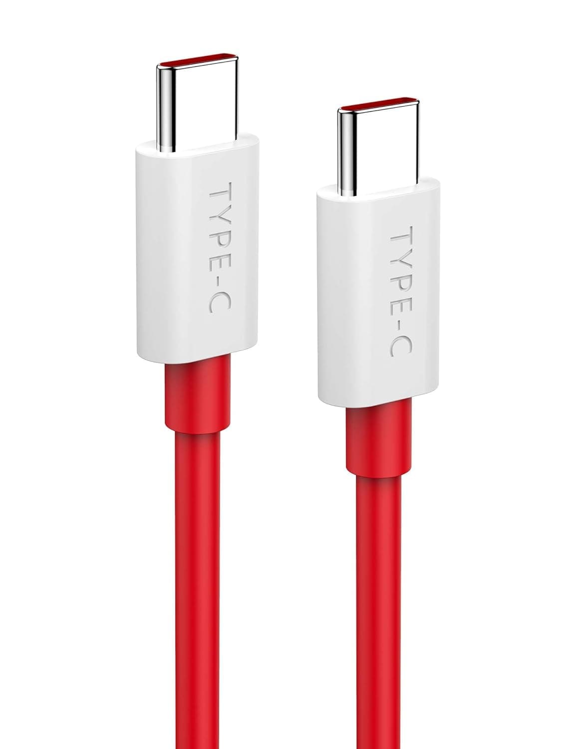 Voltua 80W USB C to C Cable SUPERVOOC Fast Charge for OnePlus, 1M Braided | 80W SuperVOOC Fast Charging: Delivers up to 6.5A for full SUPERVOOC — charges your OnePlus from 1% to 50% in minutes.