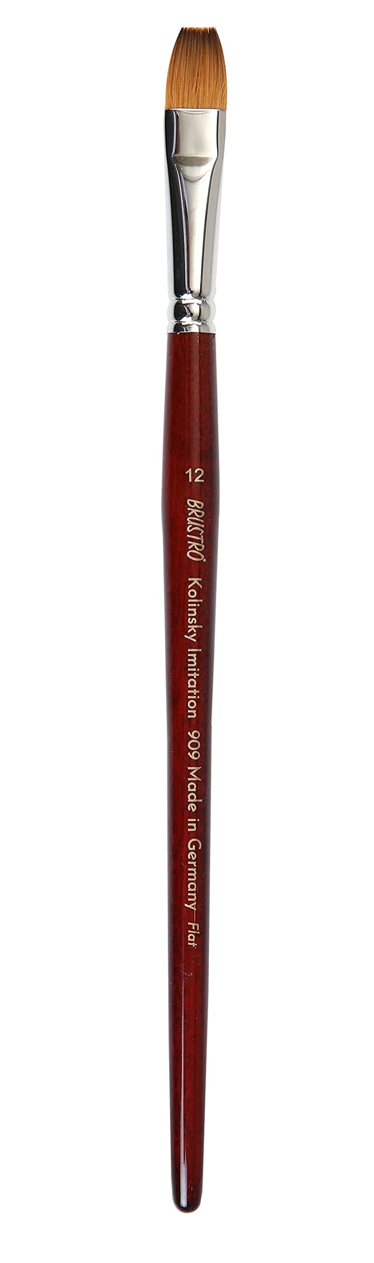 Brustro Kolinsky Imitation Watercolour Flat Brush Size 12