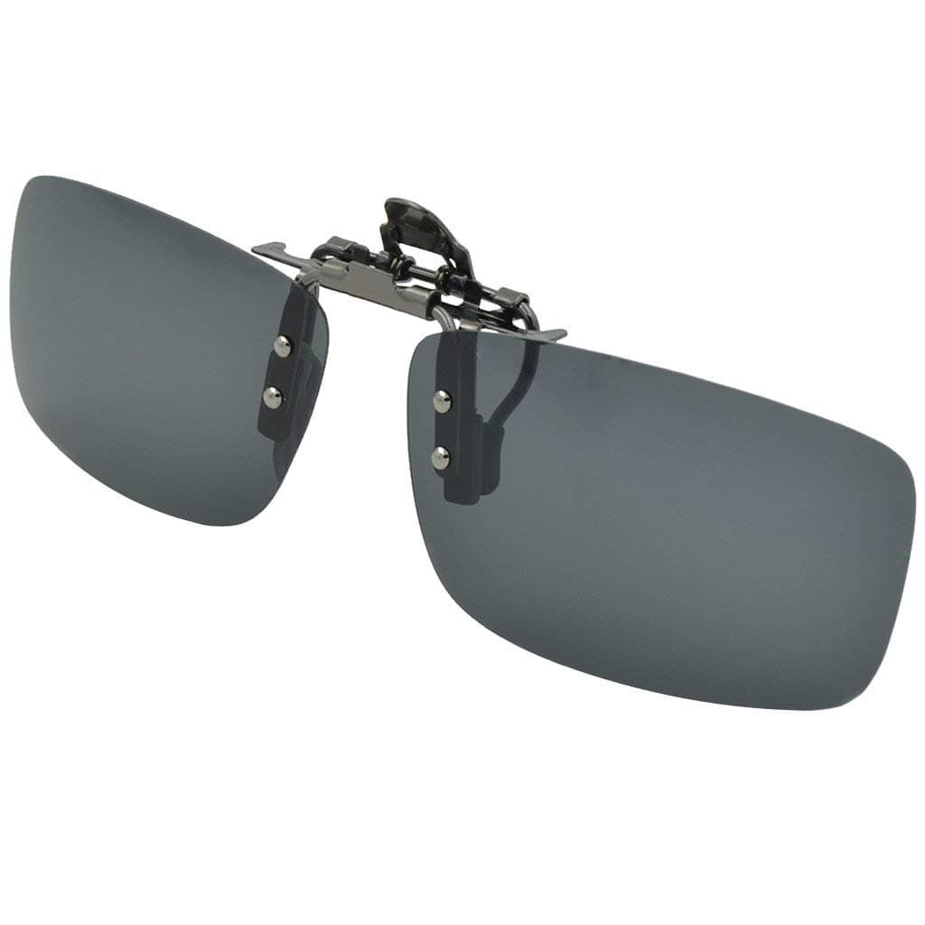 USJONES® Polarized Clip-on Sunglasses Attachment Sunglasses UV Protection Sunlight Anti-Glare Driving Glasses