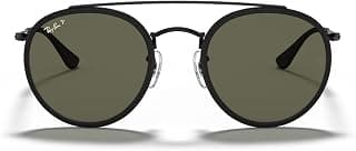 Ray-Ban Unisex Round Sunglasses - 0RB3647N