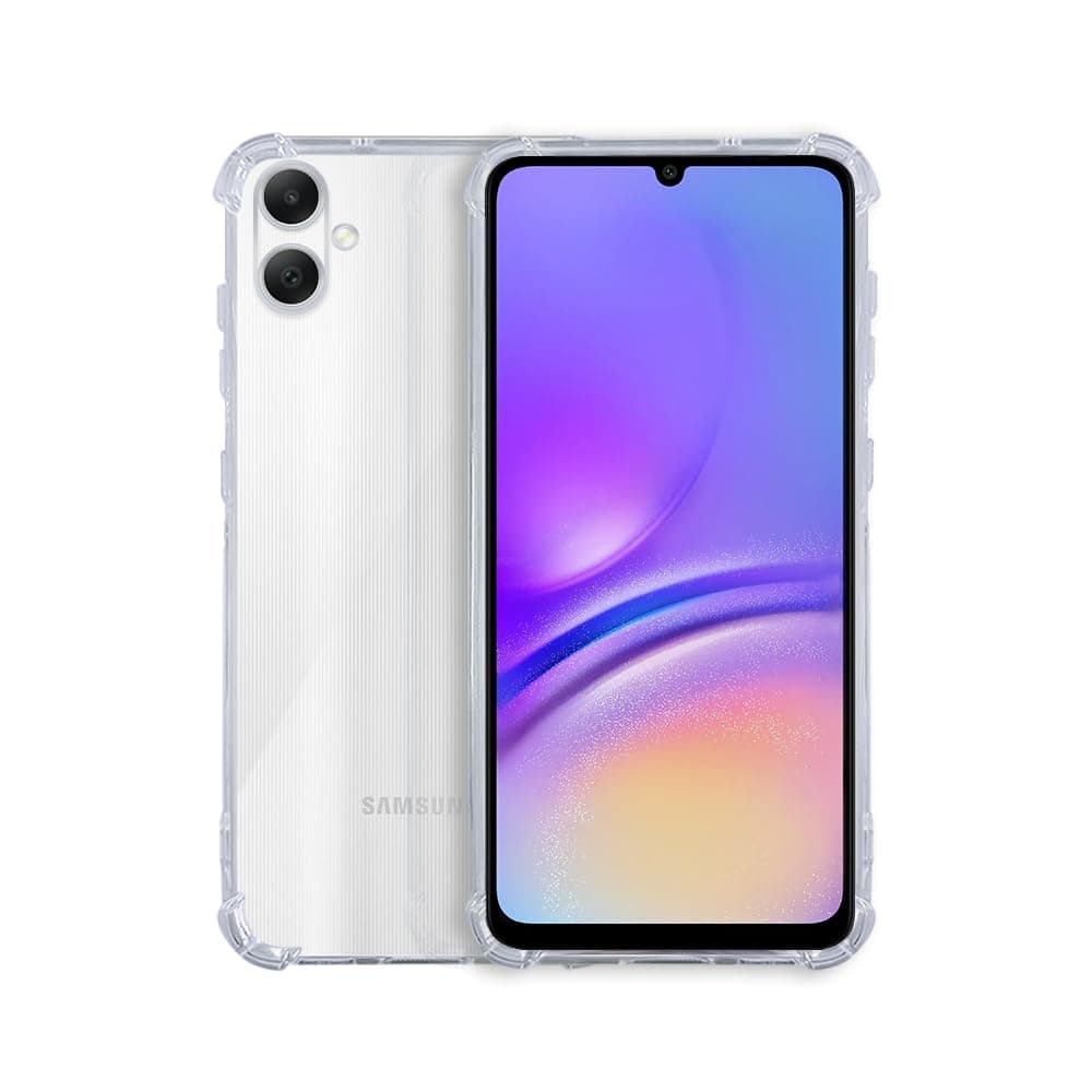 7SEVEN® Back Cover for Samsung Galaxy A05 | M05 | F05 Transparent Mobile Back Case Shock Proof Design Camera Edges Protection Crystal Clear Phone Case Silicon Soft TPU and Flexible Bumper Phone Cover