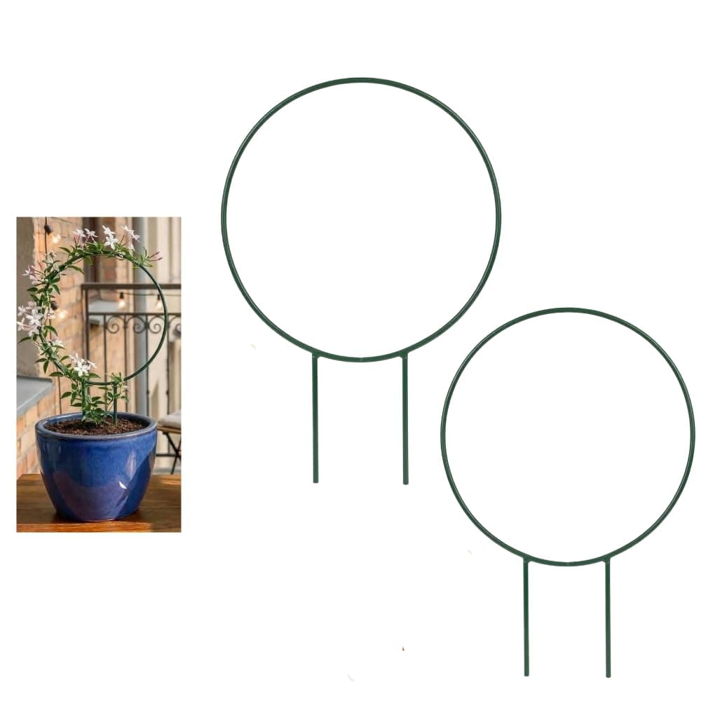 WANDCRAFT EXPORTS Round Plant Support Stick for Pots & Garden, Plant Stalk for Climbing Plants, Indoor Outdoor Plant Support Rod for Money Plant, Creepers & Stem Support (Durable & Reusable) (1)